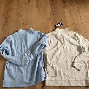Walter Hagen 11 Lot of 2 NWT 1/4 Zip Golf Shirts Size Small Pullovers